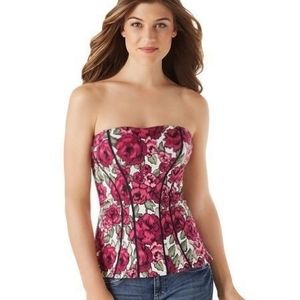 Floral Corset White House Black Market